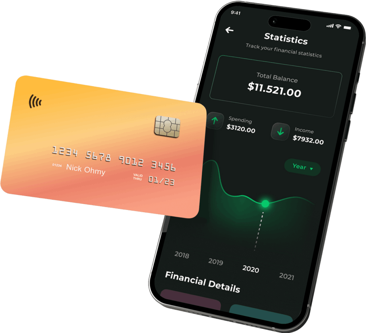 banner iconic mobile phone